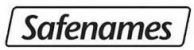safenames logo